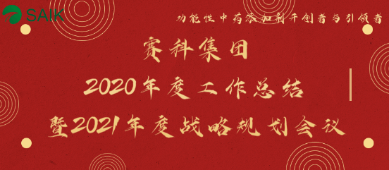 赛科集团2020年度工作总结暨2021年度战略规划会议